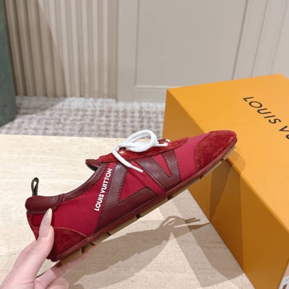 L0vis Vvtt0n LV Sneakerina Bordeaux Red 1AIVJI