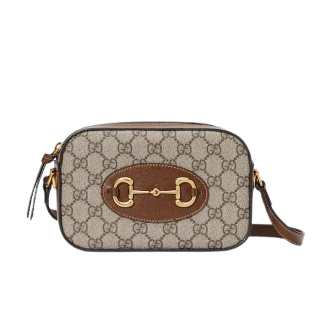 Gvc*1 Horsebit 1955 Small Shoulder Bag Beige 21Cm 760196 92Tcg 8563