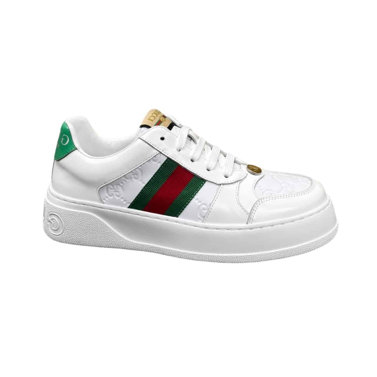 Gvc*1 Screener Sneaker With Web White