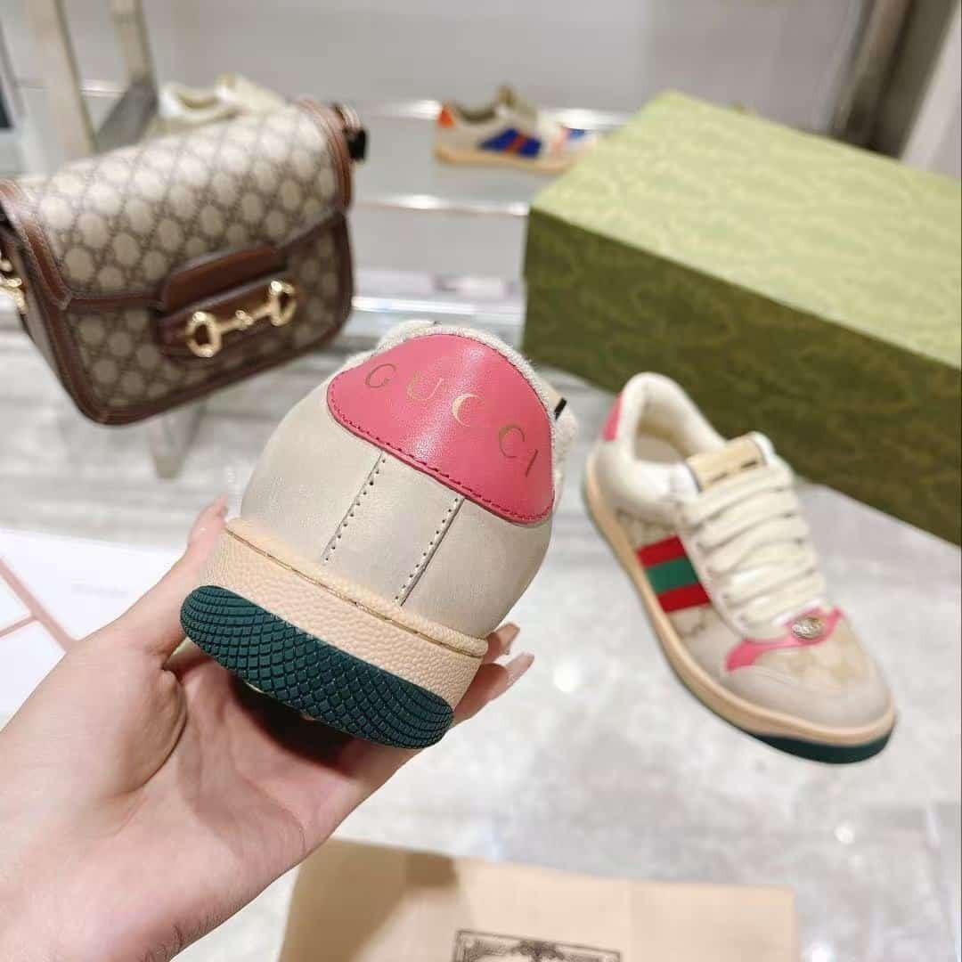 Gvc*1 Gg Screener Distressed Gg Canvas Pink 546551 9Y920 9665