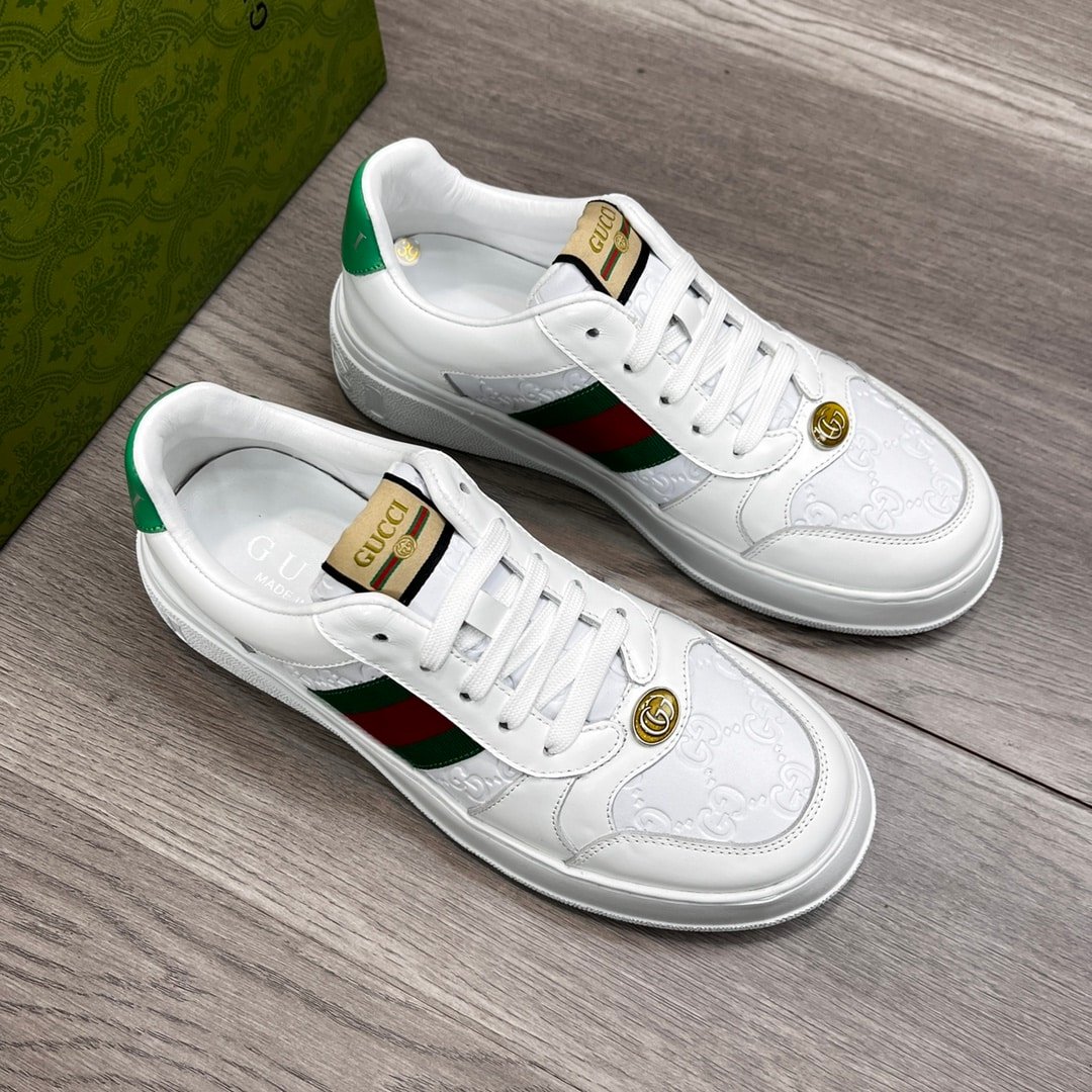 Gvc*1 Screener Sneaker With Web White