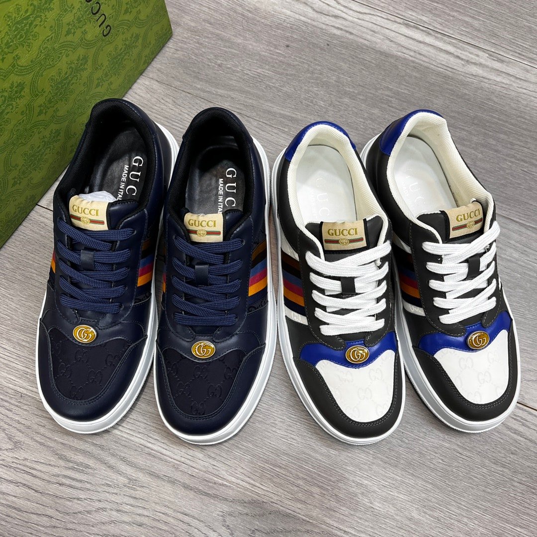 Gvc*1 Sneaker Multicolor Side Bands Black White