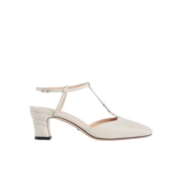 Gvc*1 Women’S Petite Gg Slingback Pump ‎White ‎723446 Bko00 9049