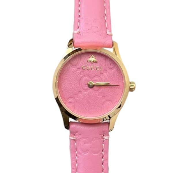 Gvc*1 G Timeless Watch Pink Dial 27Mm