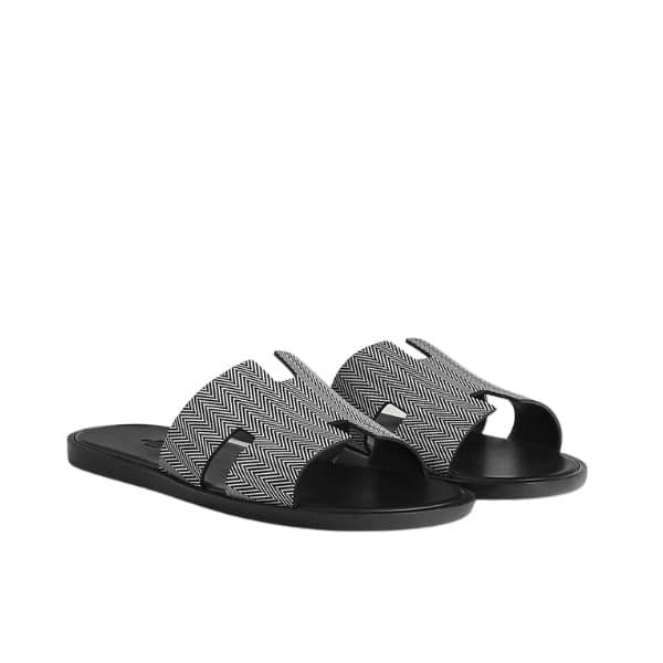 H**me5 Izmir Sandal Noir Blanc H231806Zh11390