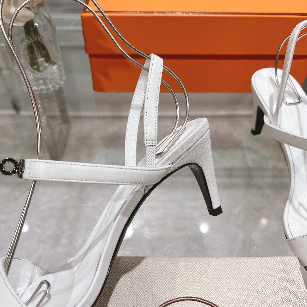 H**me5 Glamour 75 Sandal White