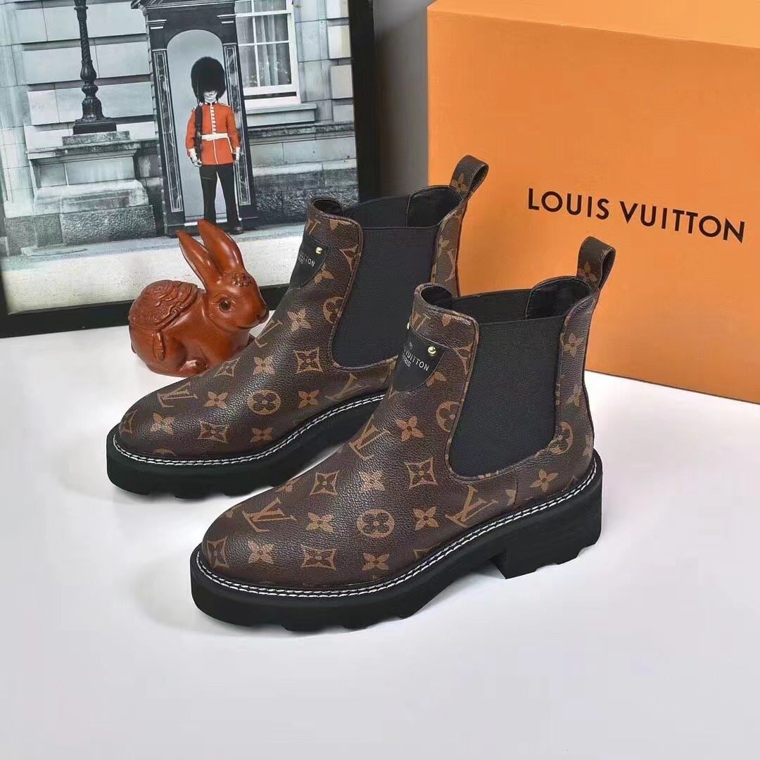L0vis Vvtt0n Lv Beaubourg Ankle Boots Cacao Brown 1A8Qcl