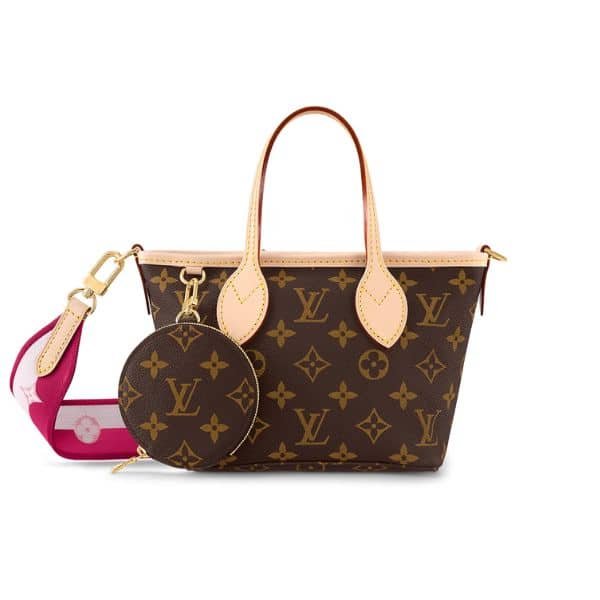 L0vis Vvtt0n Neverfull Bb Pink Peony 24Cm M46786