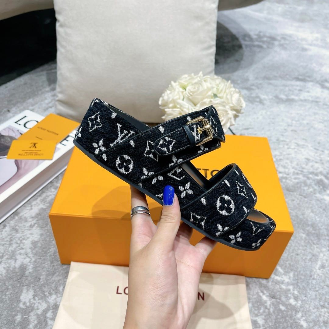 L0vis Vvtt0n Mule Jumbo Flatform Black 1A94Uw