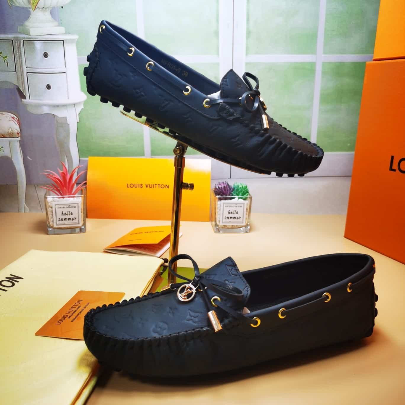 L0vis Vvtt0n Gloria Loafers Black 1Abv3F