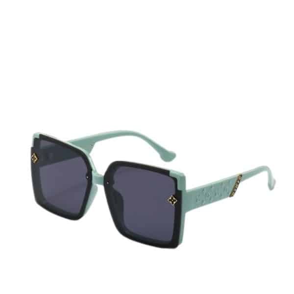 L0vis Vvtt0n Monogram Square Glasses Blue