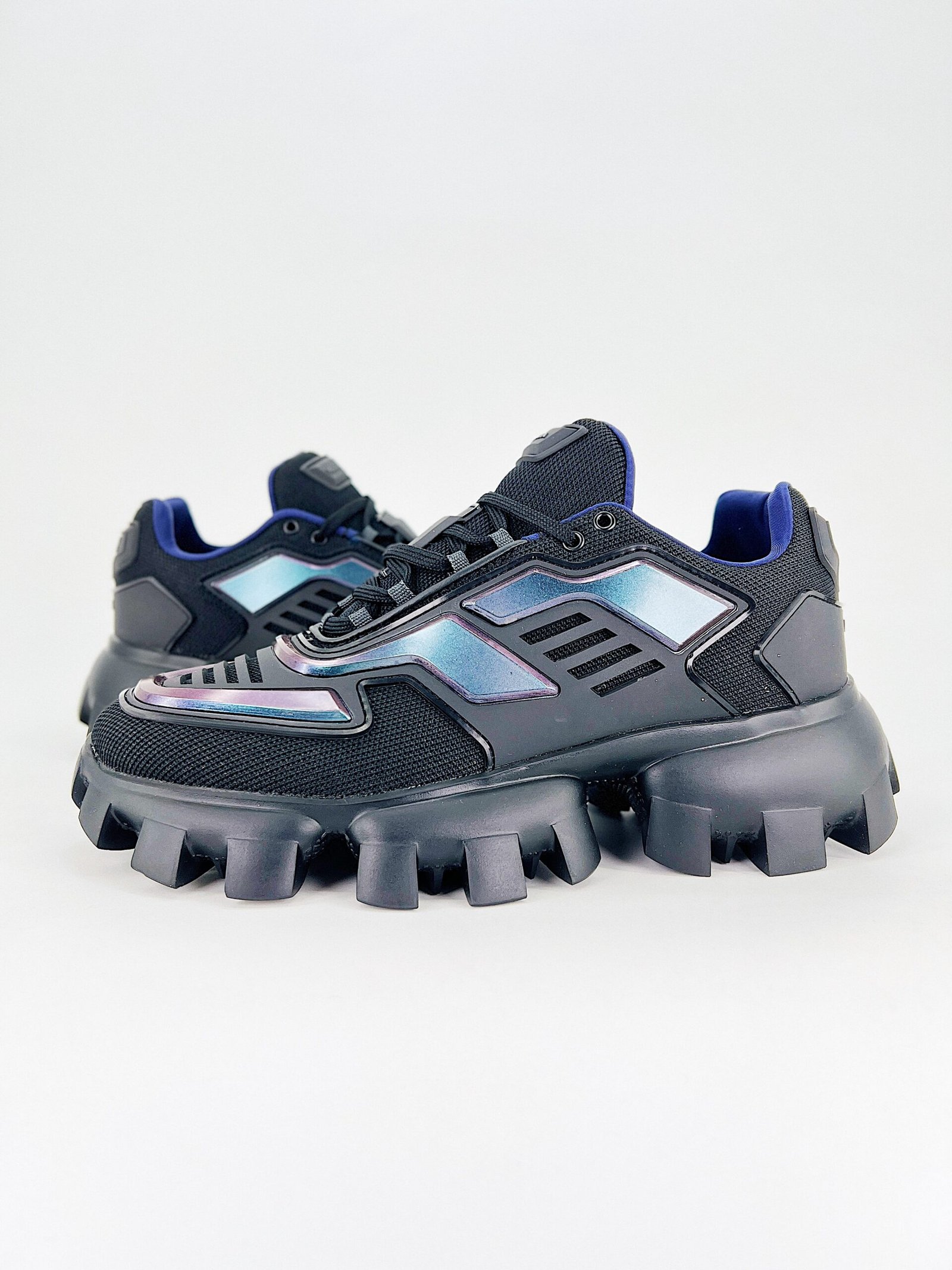 Pra*a Cloudbust Thunder Low Top Sneaker In Fabric Iridescent