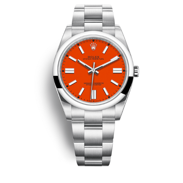 R01ex Oyster Perpetual Red 36Mm 124300