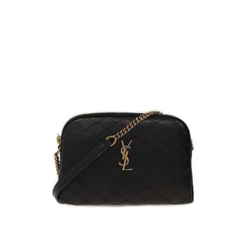 Sa1nt Lau*nt Gaby Zipped Pouch In Quilted 7336671El071000