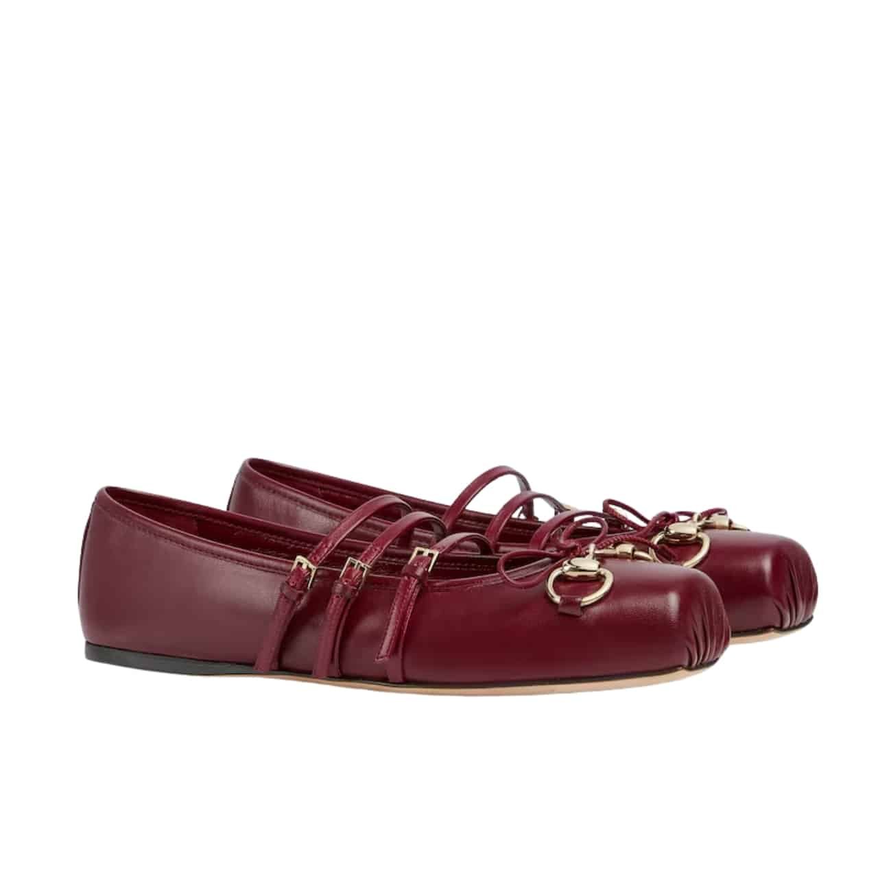 Gvc*1 Women’s Horsebit Ballet Flat Sacchetto Red 821219 Aaea4 6207