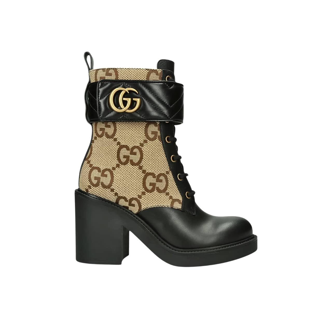 Gvc*1 With Double G Ankle Boots Camel Ebony 719849 Aabd0 1183