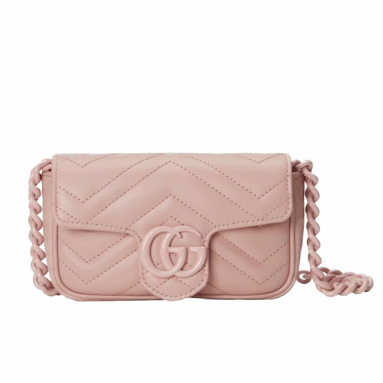 Gvc*1 Gg Marmont Belt Bag Pink 16Cm 699757 Um8Kv 5909