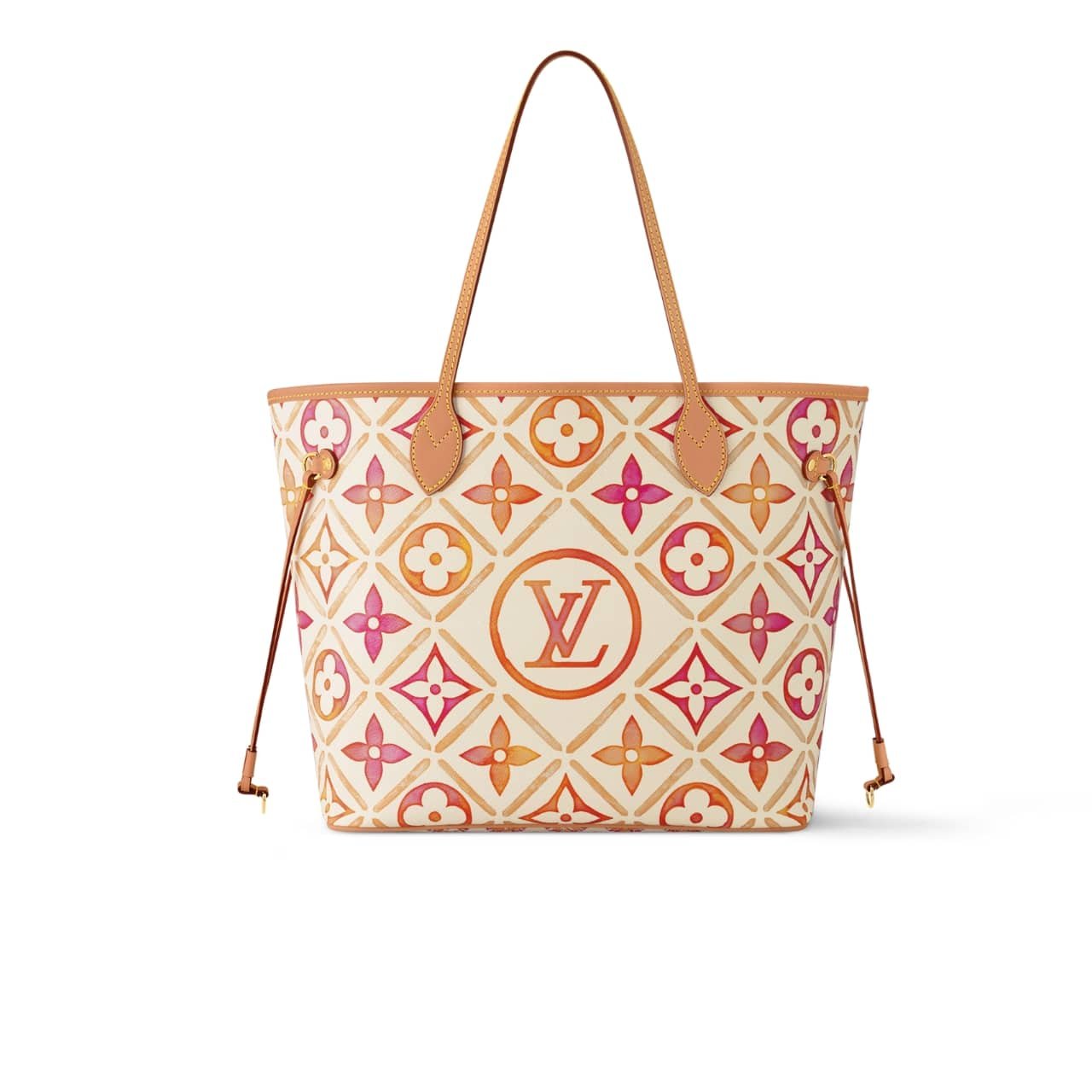 L0vis Vvtt0n Neverfull Mm Autres Toiles Monogram Coral 31Cm M25317