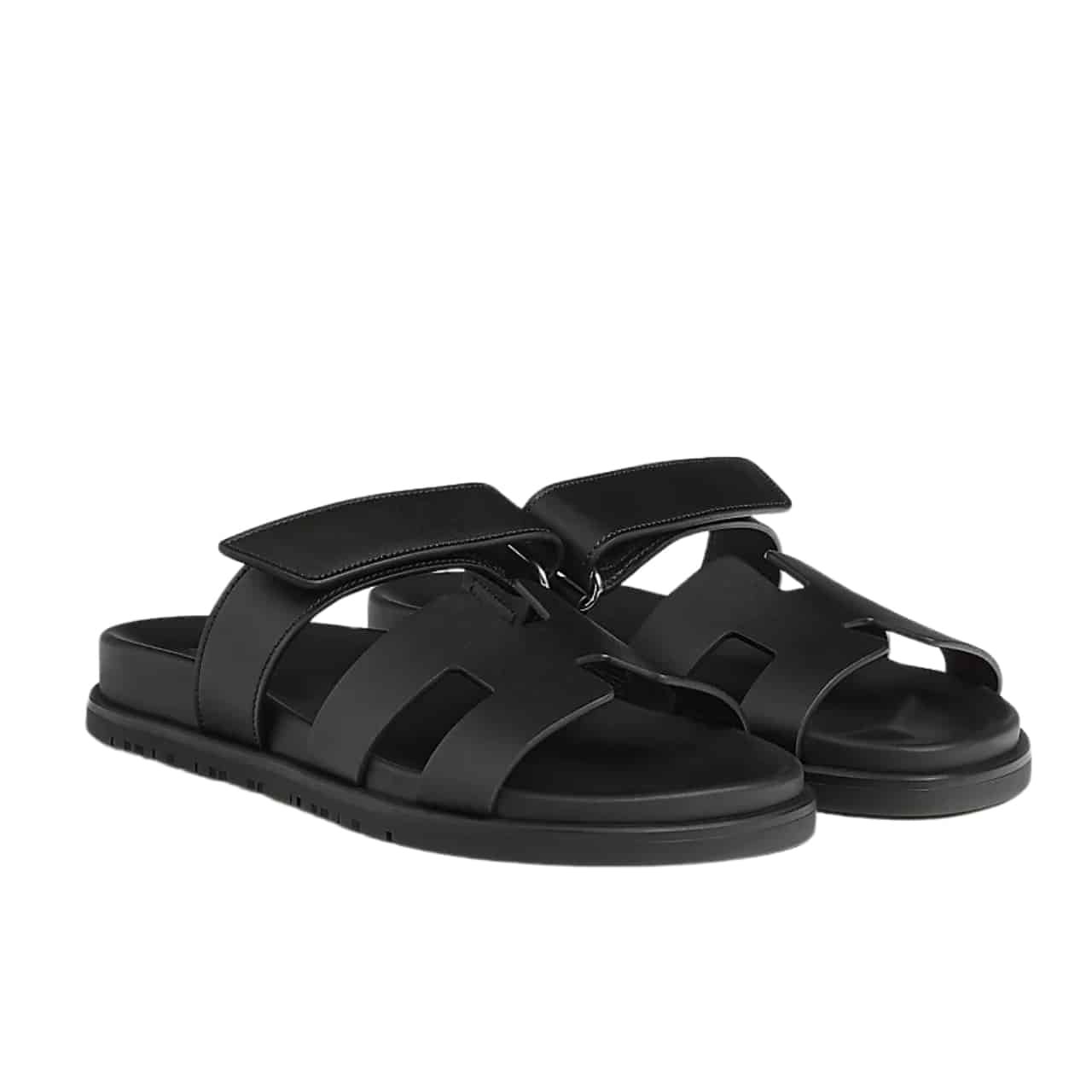 H**me5 Chypre Sandal Black Leather