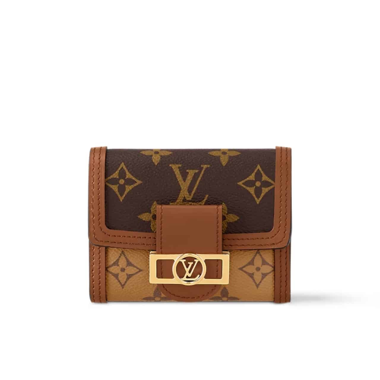 L0vis Vvtt0n Dauphine Compact Wallet 12Cm M68725