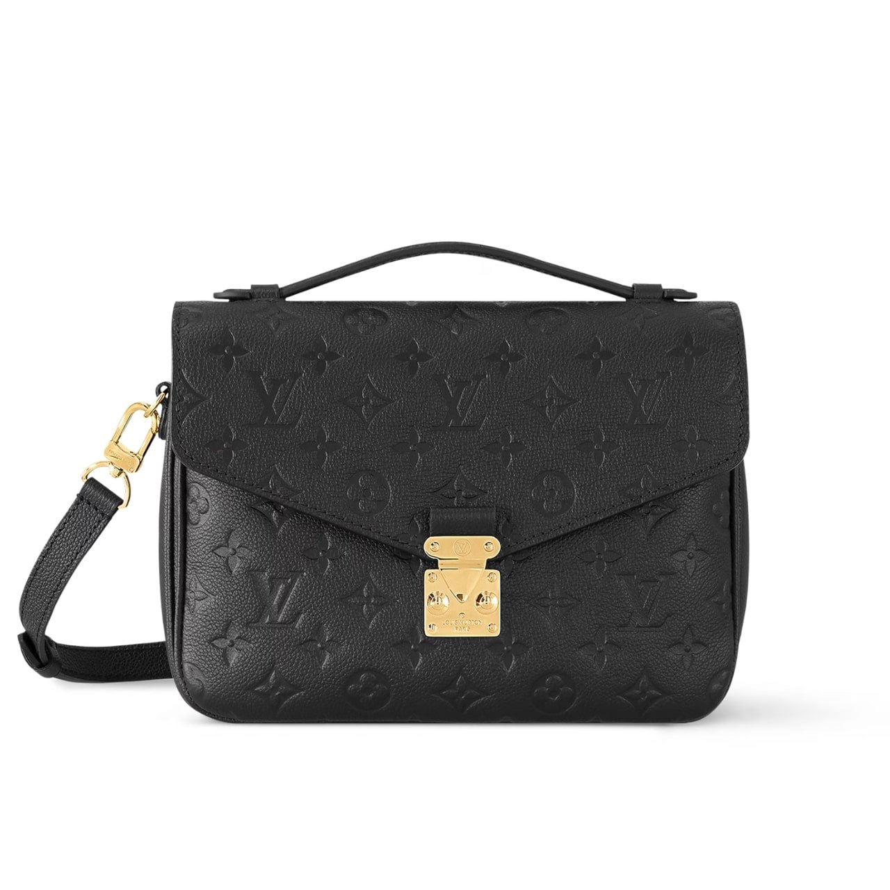 L0vis Vvtt0n Pochette Métis Monogram Empreinte Black 25Cm M41487