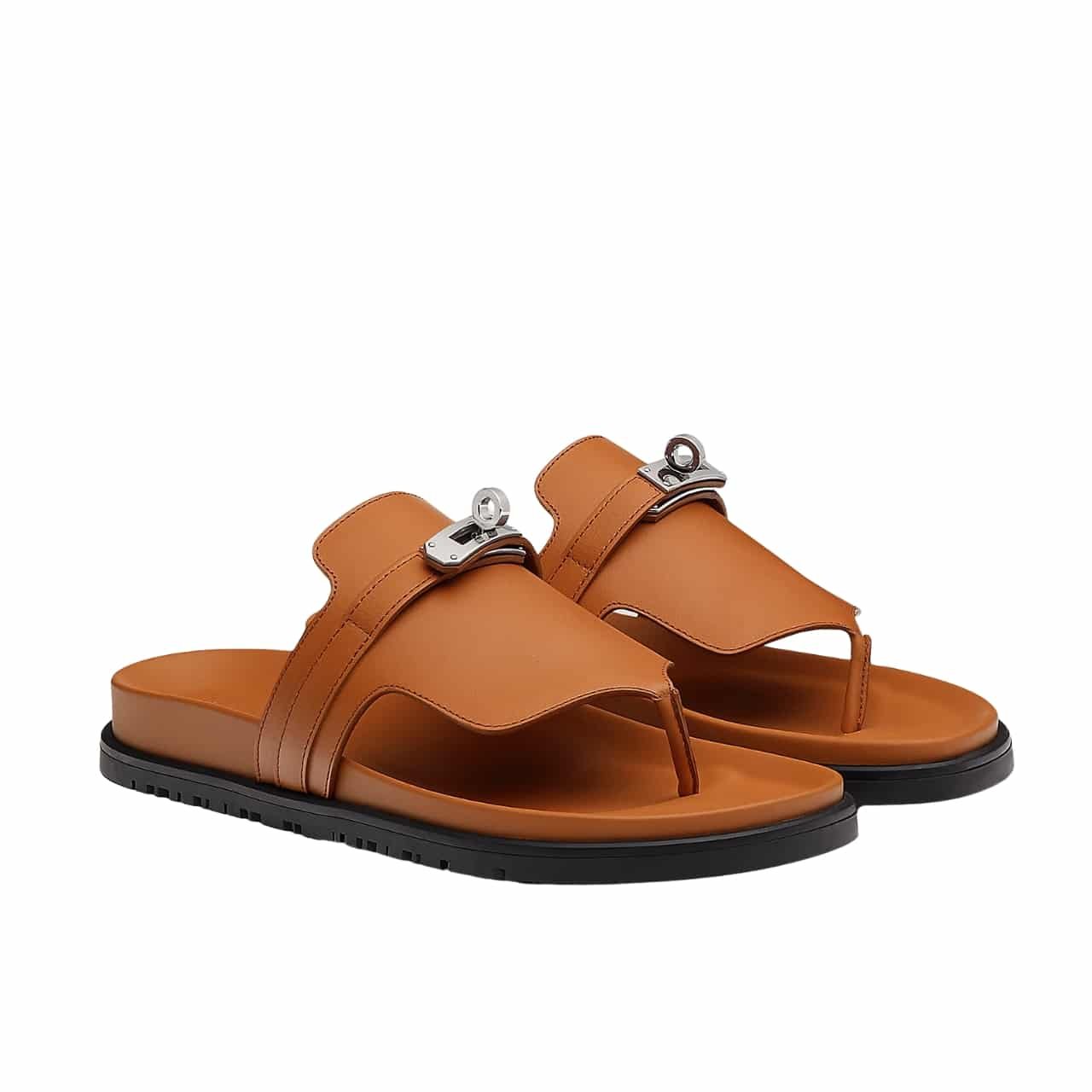 H**me5 Empire Sandal Marron Glaise H221074Z 1V360