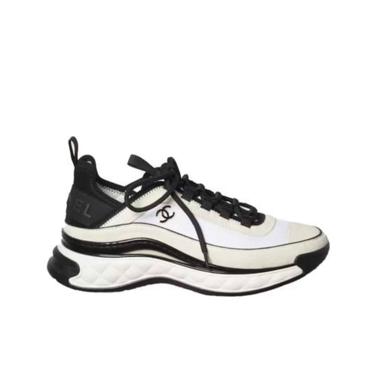 Ch**el Women’S Suede Sneaker White G39070 Y56144 0Q241
