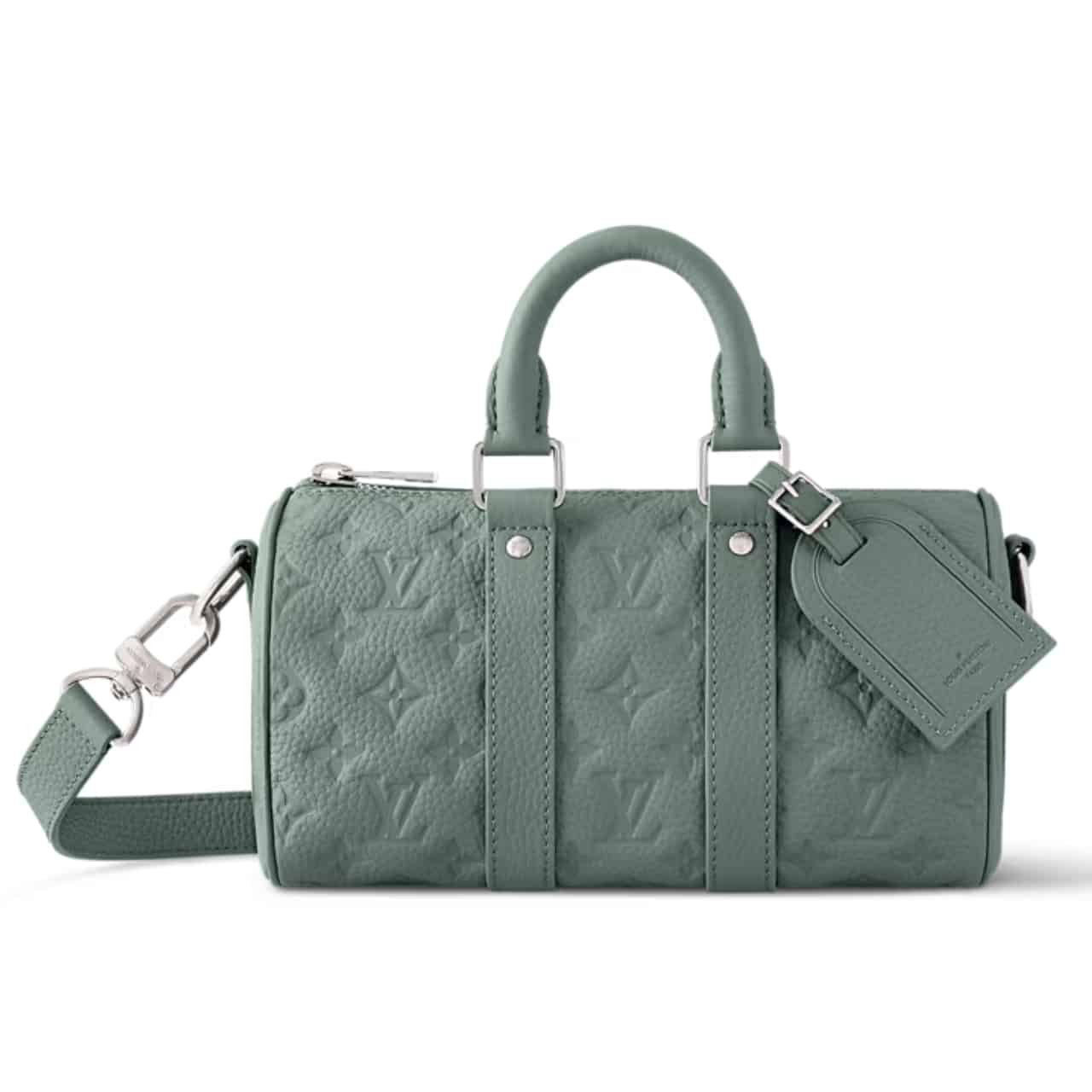 L0vis Vvtt0n Keepall Bandoulière 25 Bag Misty Lake Green 25Cm M13866