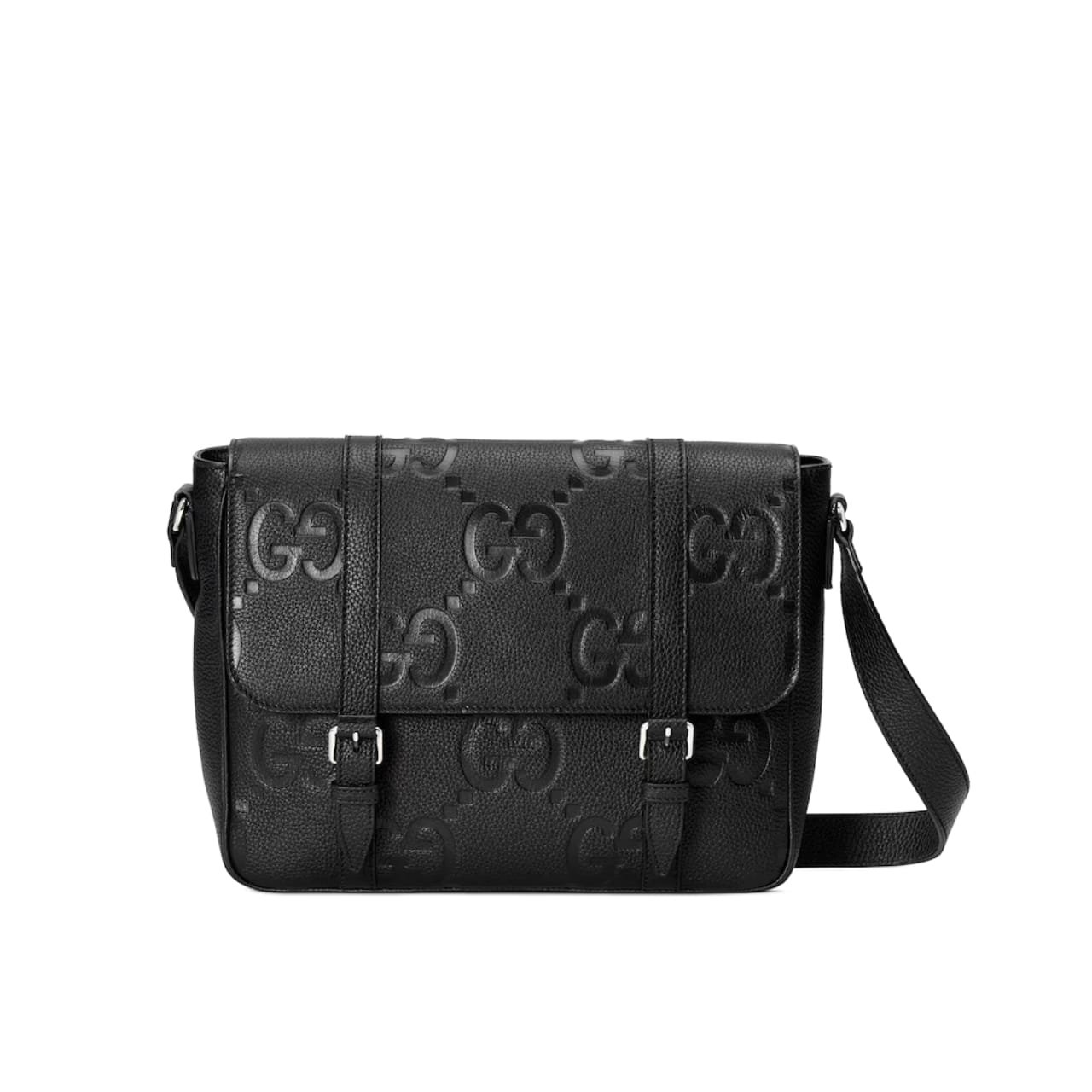 Gvc*1 Gg Jumbo Medium Messeger Bag Black 31Cm 760234 Aaby0 1000