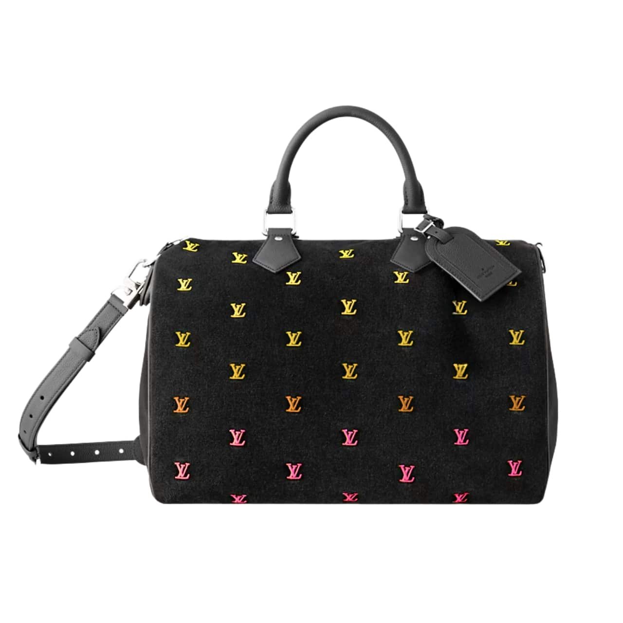 L0vis Vvtt0n Speedy 40 Bandoulière Black 40Cm M14136