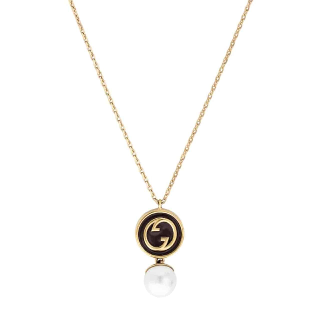Gvc*1 Blondie Pendant Necklace Gold Tone 774620 I9757 8499