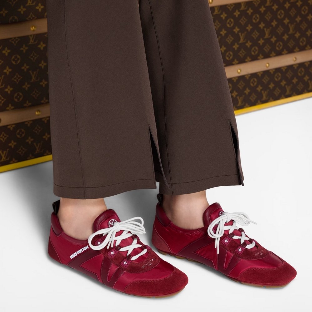 L0vis Vvtt0n LV Sneakerina Bordeaux Red 1AIVJI