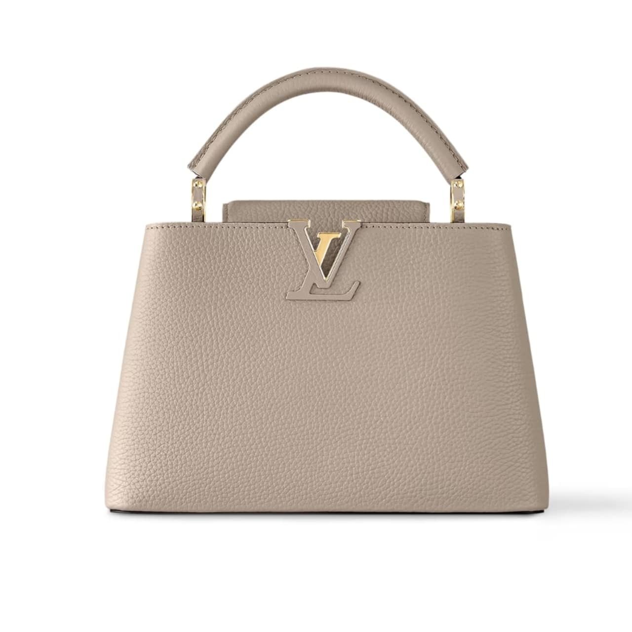 L0vis Vvtt0n Capucines Bb Bag Beige 27Cm M94634