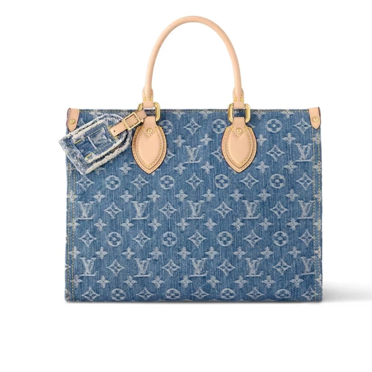 L0vis Vvtt0n New Lv Remix Onthego Mm Denim Blue 35Cm M46871