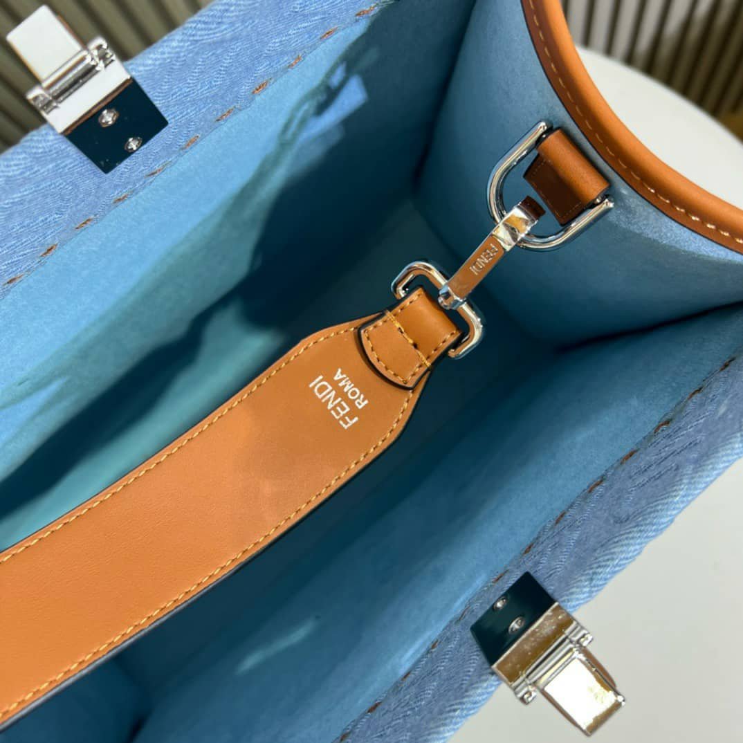 F**di Sunshine Medium Denim Light Blue 35Cm