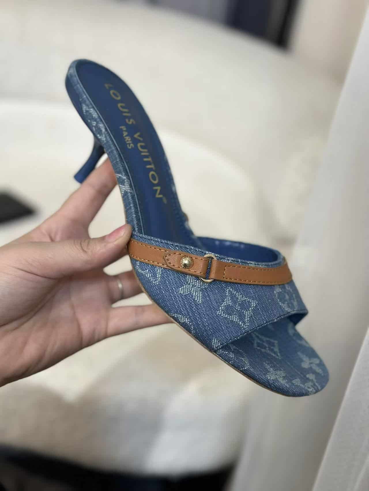 L0vis Vvtt0n Neo Revival Mule Denim Blue 1Acizb