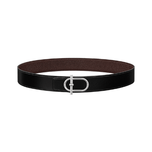 H**me5 Reversible Leather Belt Dark Brown 38Mm