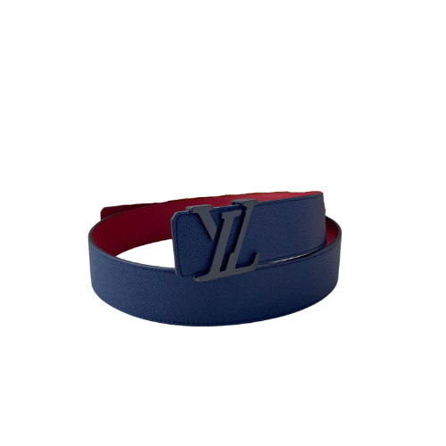 L0vis Vvtt0n Initiales Belt In Blue 4Cm