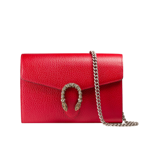 Gvc*1 Women’S Dionysus Gg Svp*me Chain Bag Red 401231 Caogx 8990