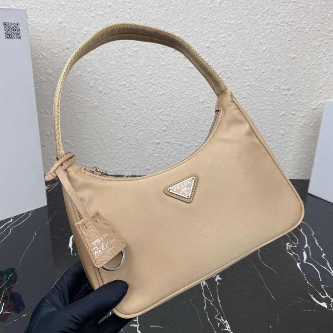 Pra*a Re Nylon Re Edition 2000 Mini Bag Nude 23Cm 1Ne515 Rdh0 F0F24