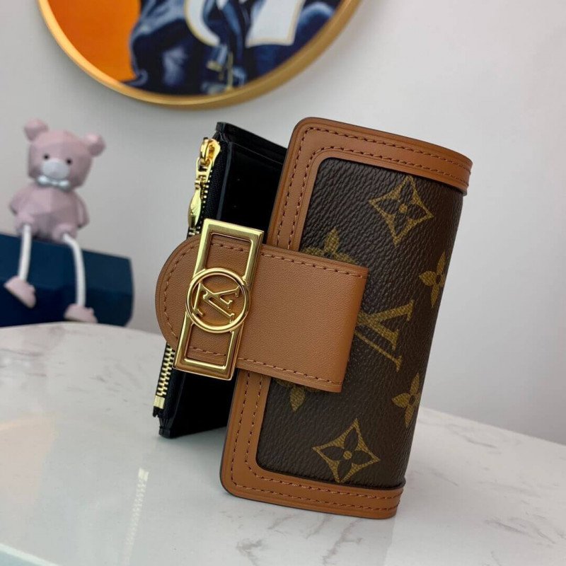 L0vis Vvtt0n Dauphine Compact Wallet 12Cm M68725